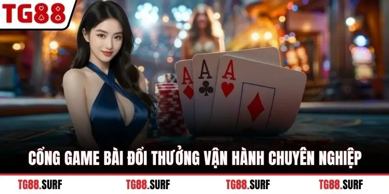 Cổng game bài đổi thưởng vận hành chuyên nghiệp