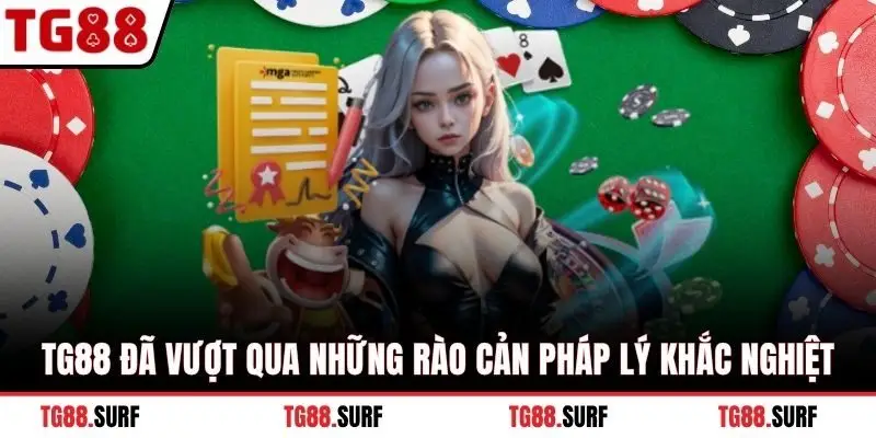 TG88 đã vượt qua những rào cản pháp lý khắc nghiệt