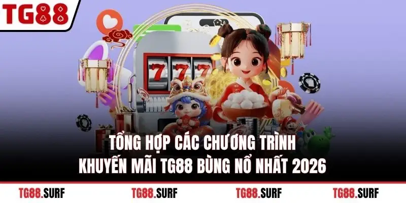 Tổng hợp các chương trình khuyến mãi TG88 bùng nổ nhất 2026